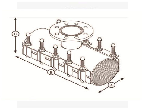 SS Saddle Clamp